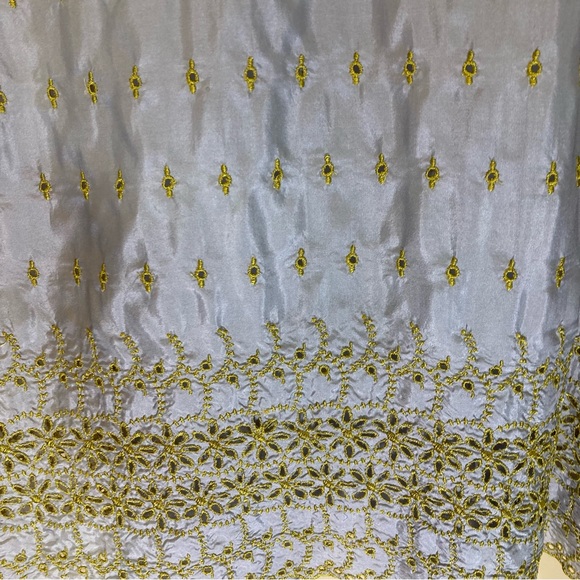 Johnny Was Embroidered Silk Dress - Picture 5 of 13